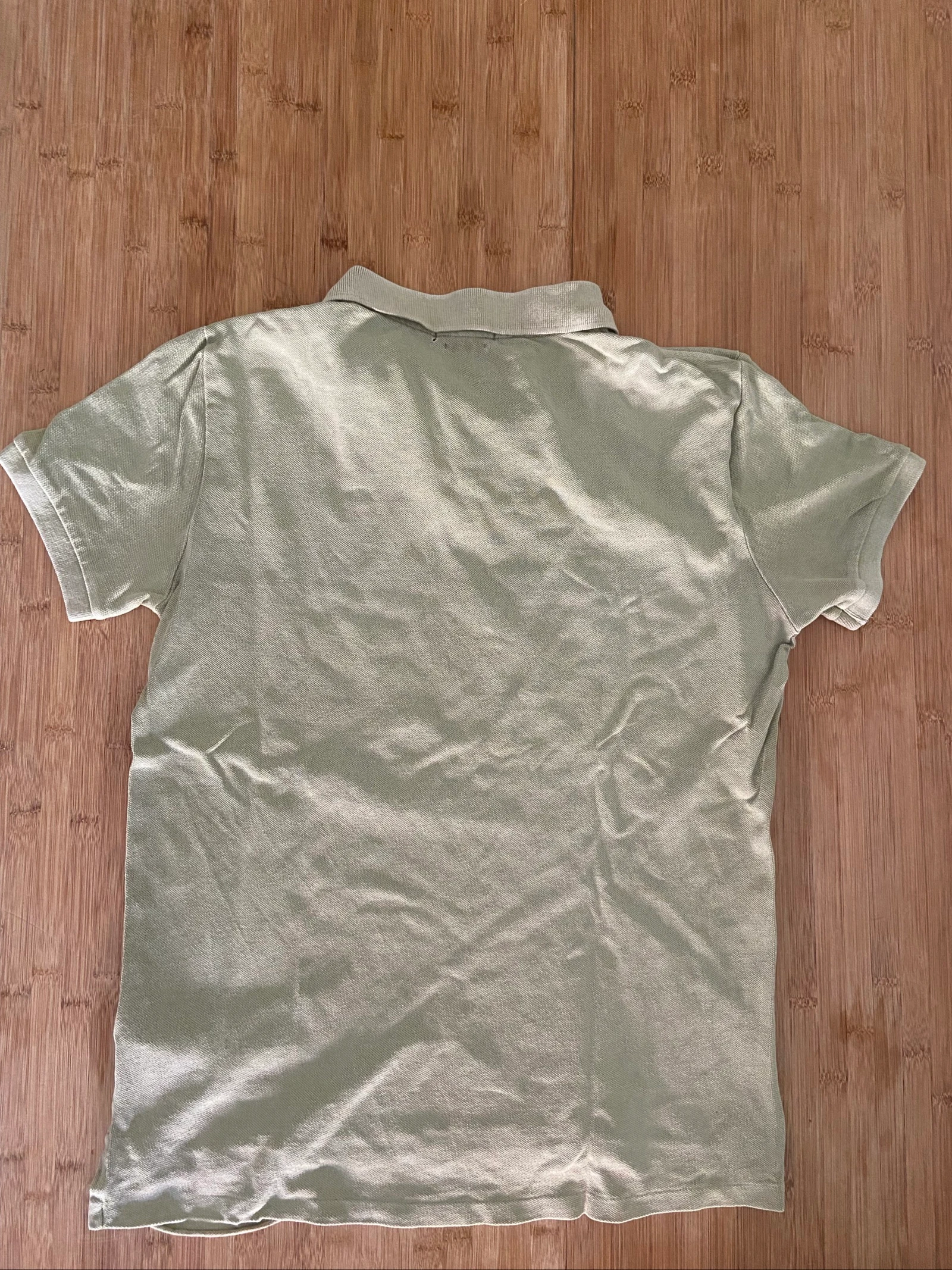 Polo Ralph Lauren Custom Slim Fit – Vert – Taille M  – photo 3